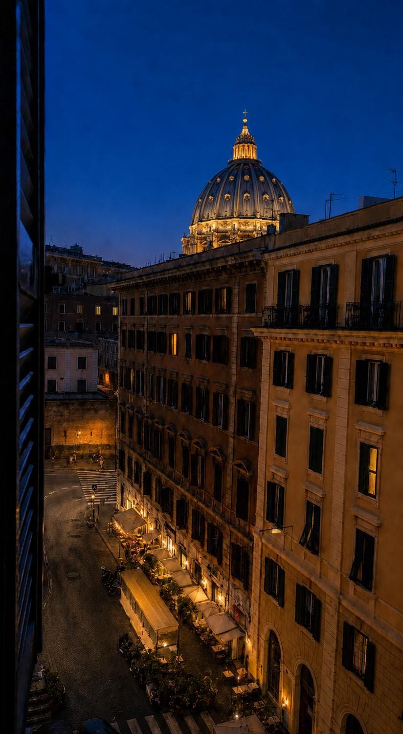 Night, Landmark view