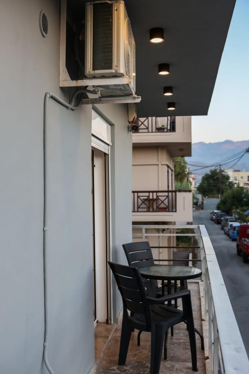 View (from property/room), Balcony/Terrace, Mountain view, Sea view