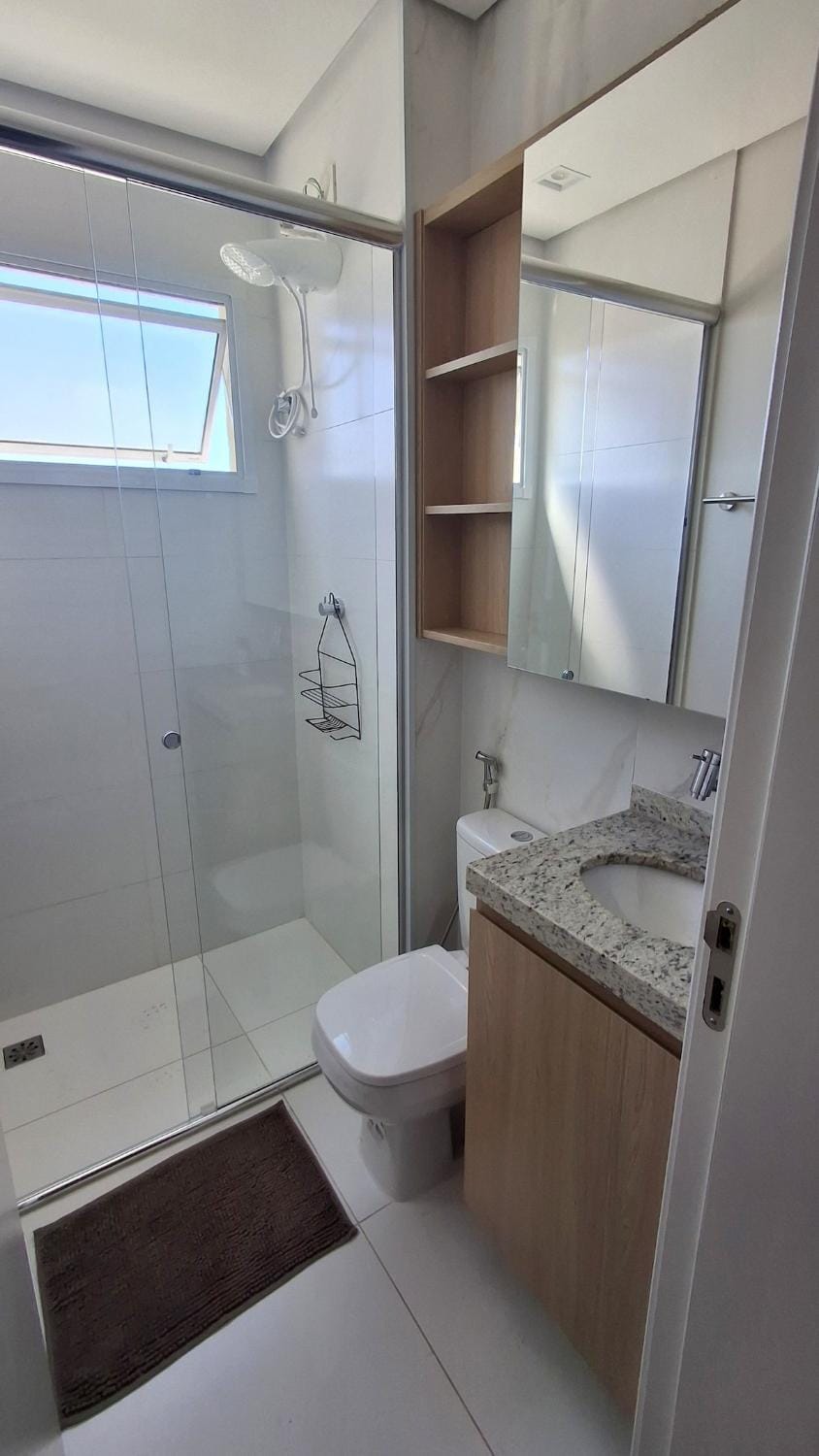 Shower, Toilet, towels