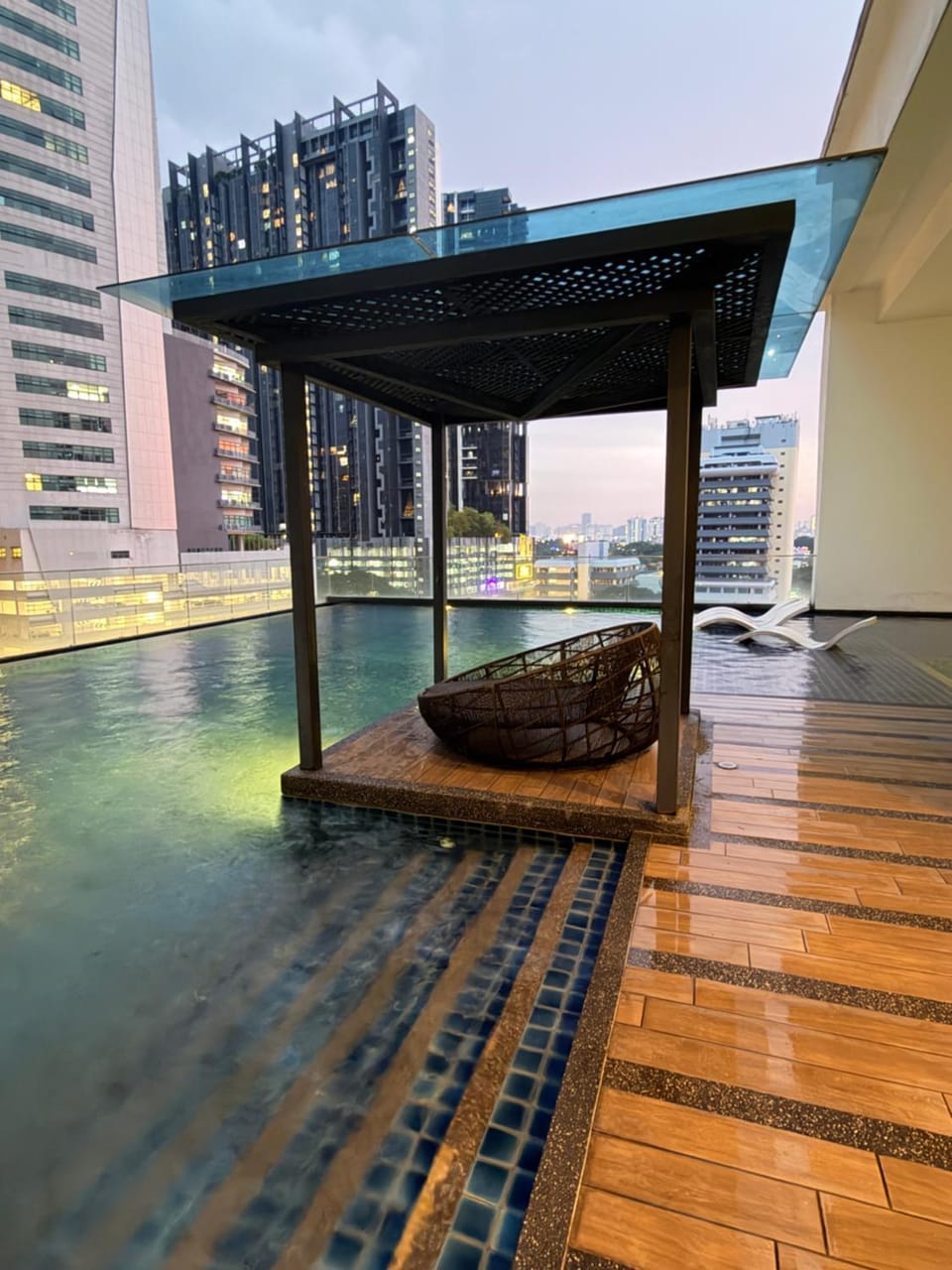 Pool view, Swimming pool