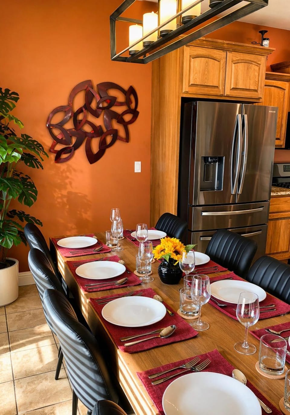 Kitchen or kitchenette, Food and drinks, Dining area