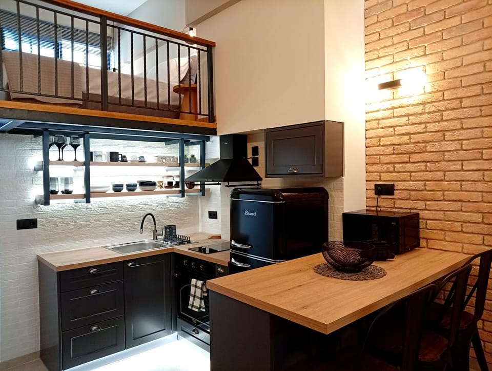 Kogevina Industrial Loft Apartment in Corfu