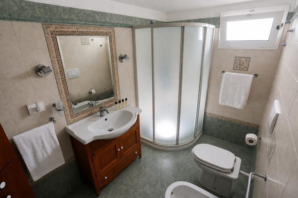 Shower, Toilet, Bathroom, bidet, towels
