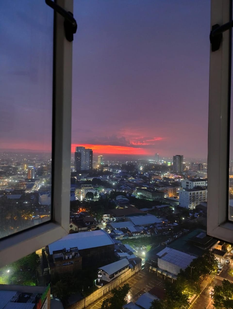 Night, City view