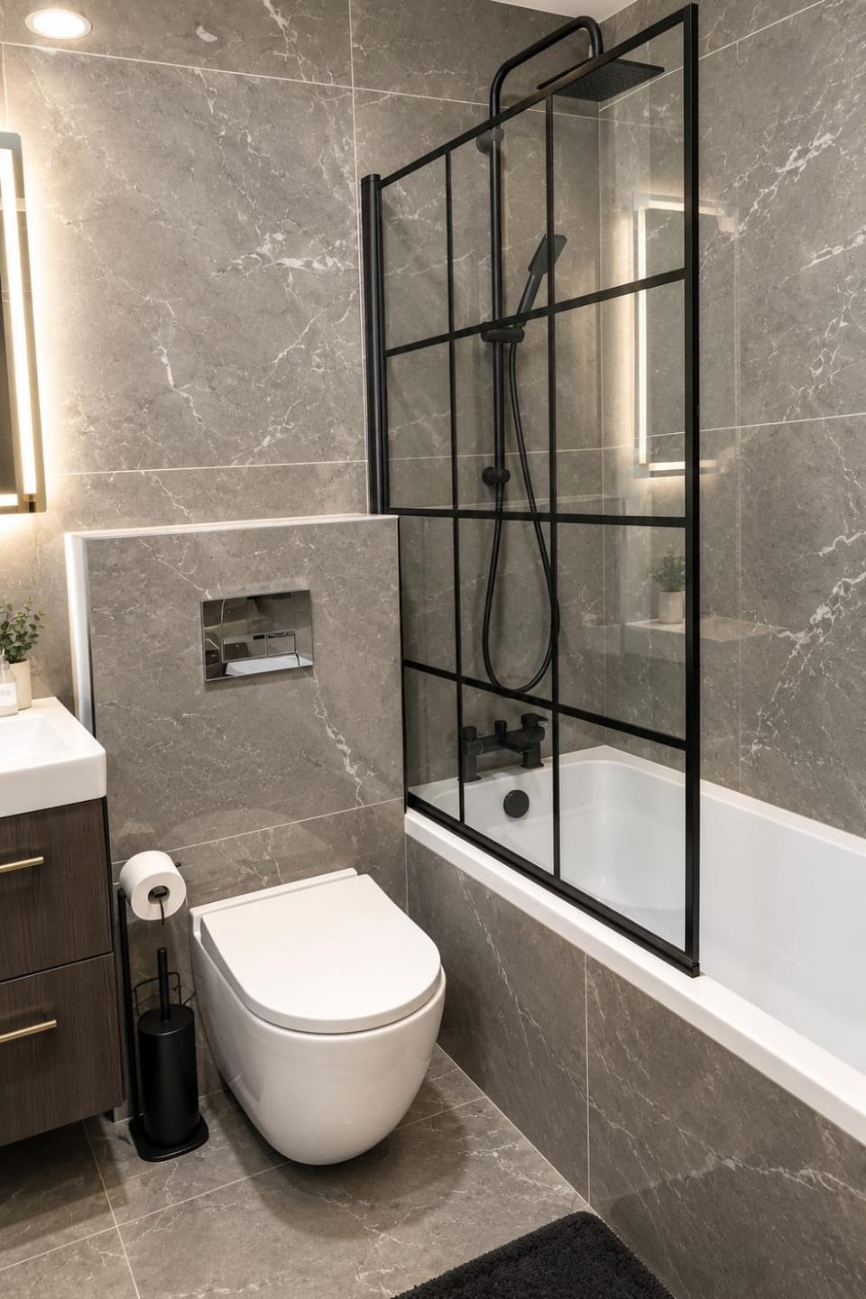 Shower, Bathroom, Bath