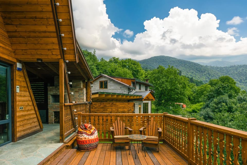 Day, Natural landscape, Balcony/Terrace, Mountain view