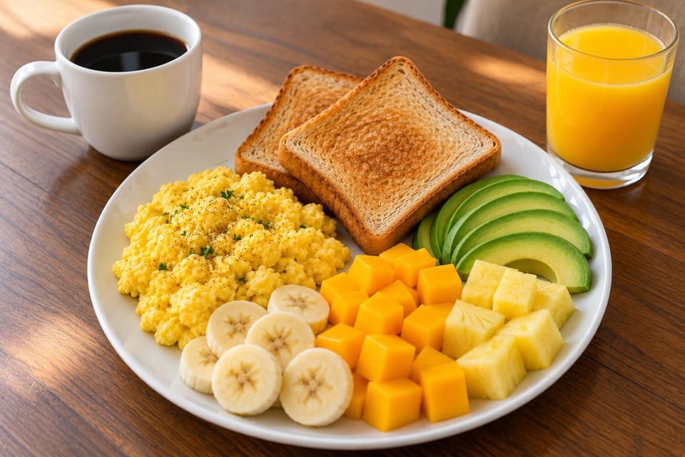 Food and drinks, Food, Breakfast, Continental breakfast