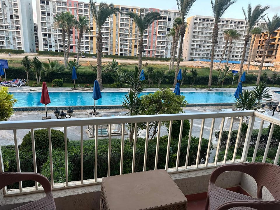 Families ONLY, Golf Porto Marina 1BR Pool-view Chalet Apartment in Egypt