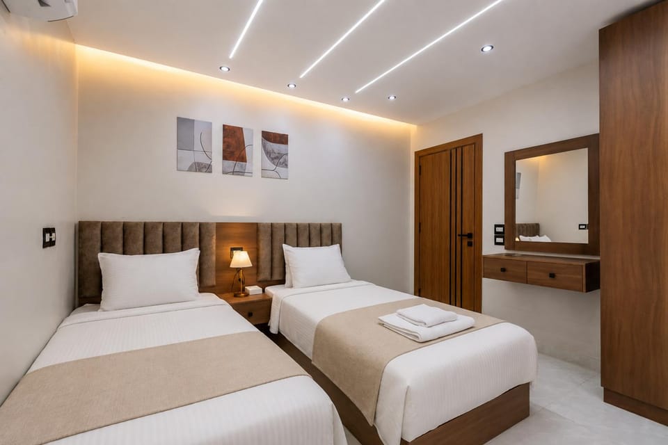 Luxury Retreat in Sheikh Zayed, Pool & Gym access Apartment in Egypt