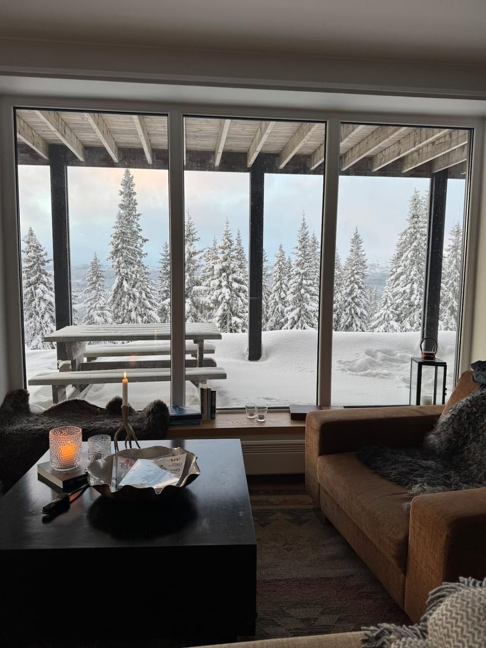 Falken Mountain Lodge - 90 m2 ski-in & out, fireplace, sauna and views Apartment in Sweden