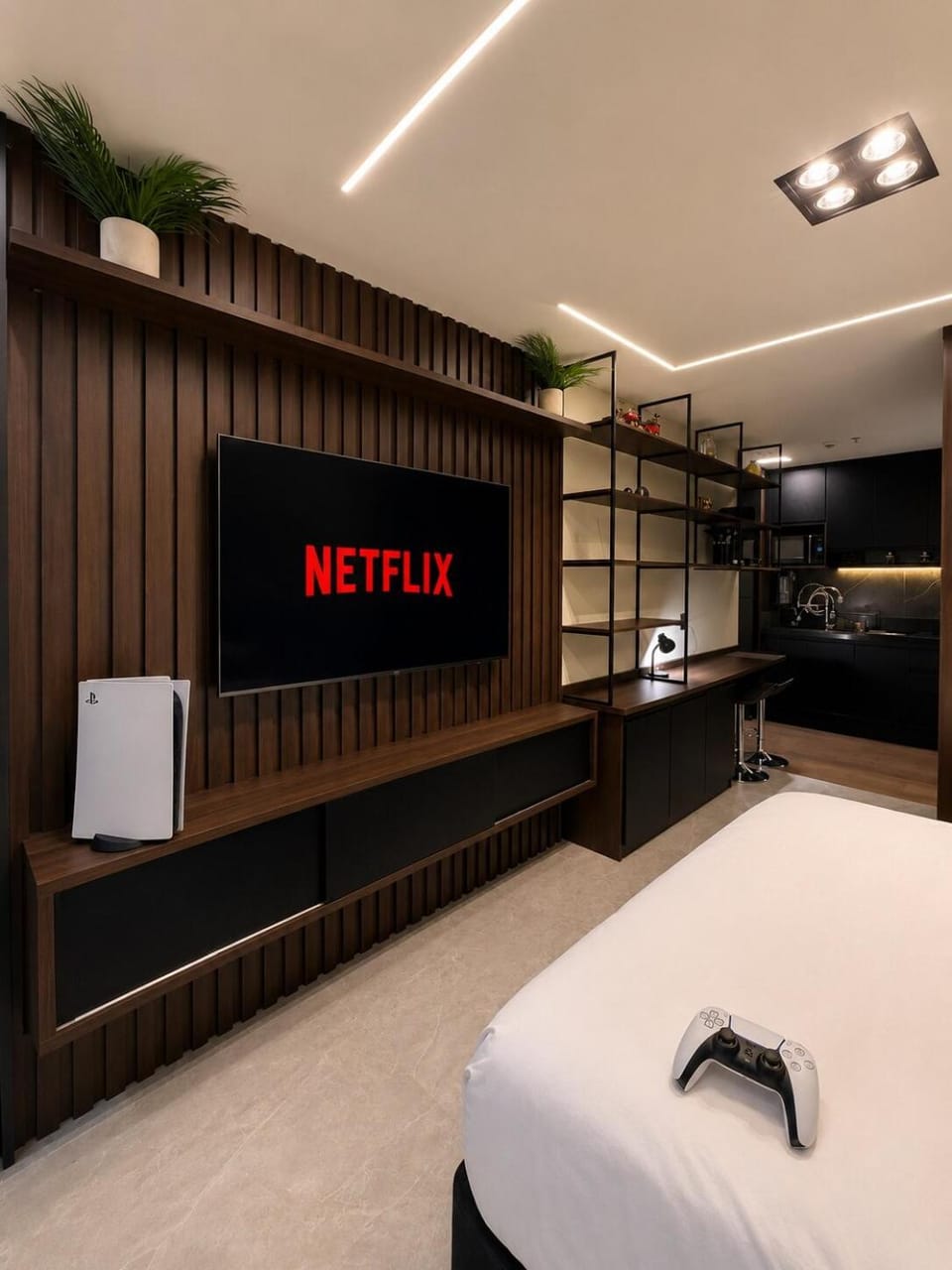 Premium studio with PS5 next to Allianz Park Apartment in Sao Paulo City