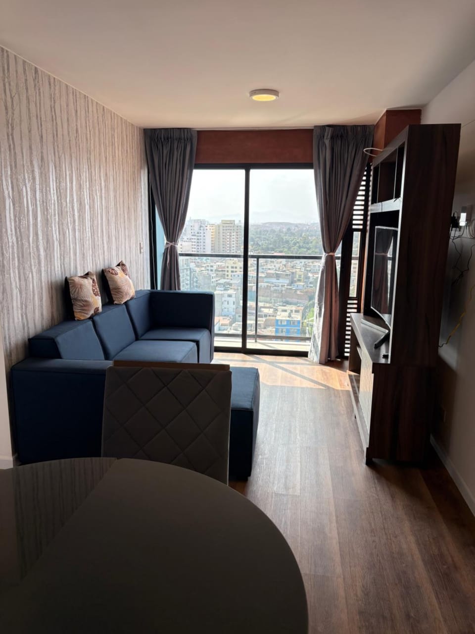 Communal lounge/ TV room, TV and multimedia, Living room, Dining area, furniture