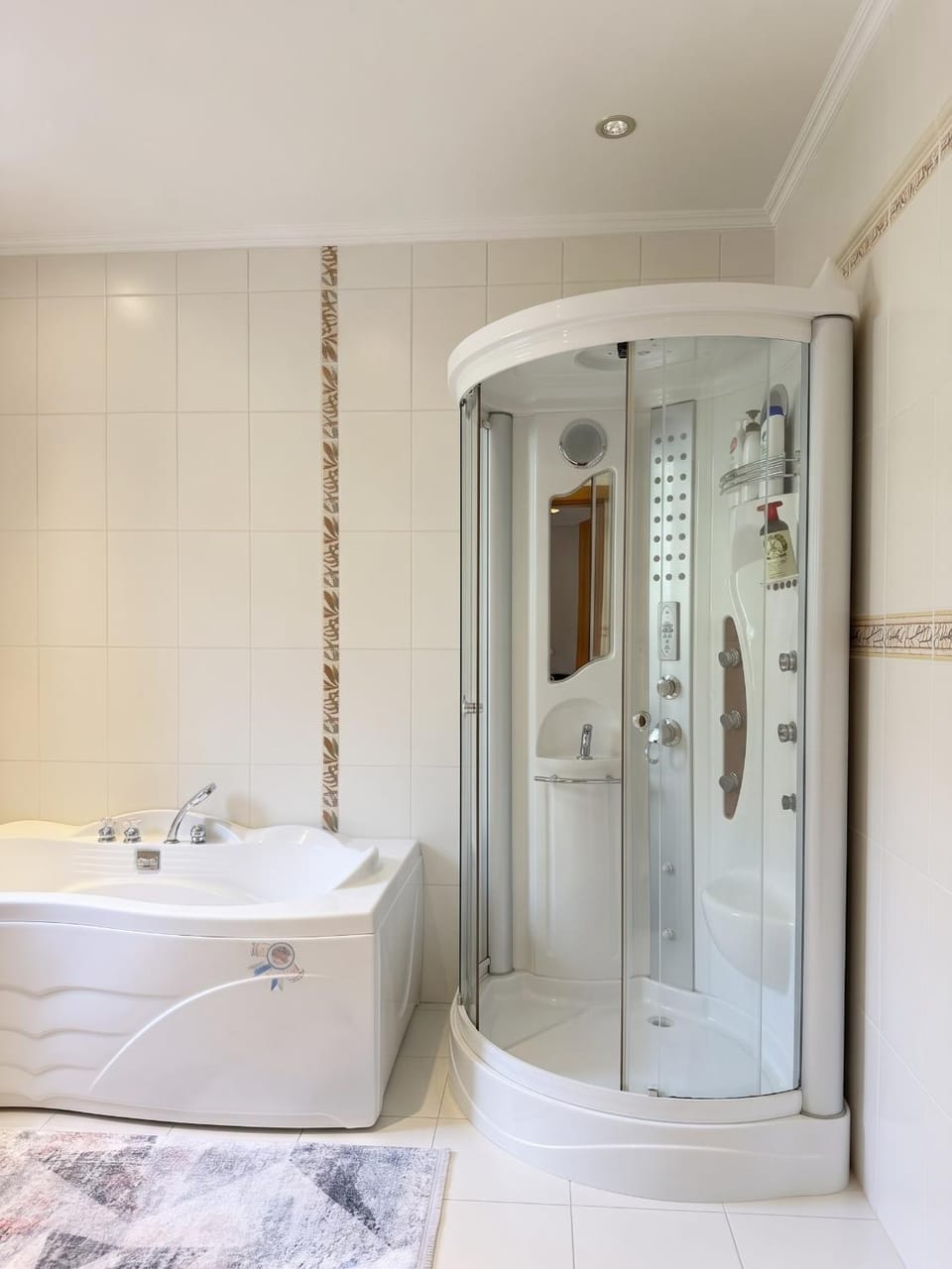 Shower, Bathroom, towels