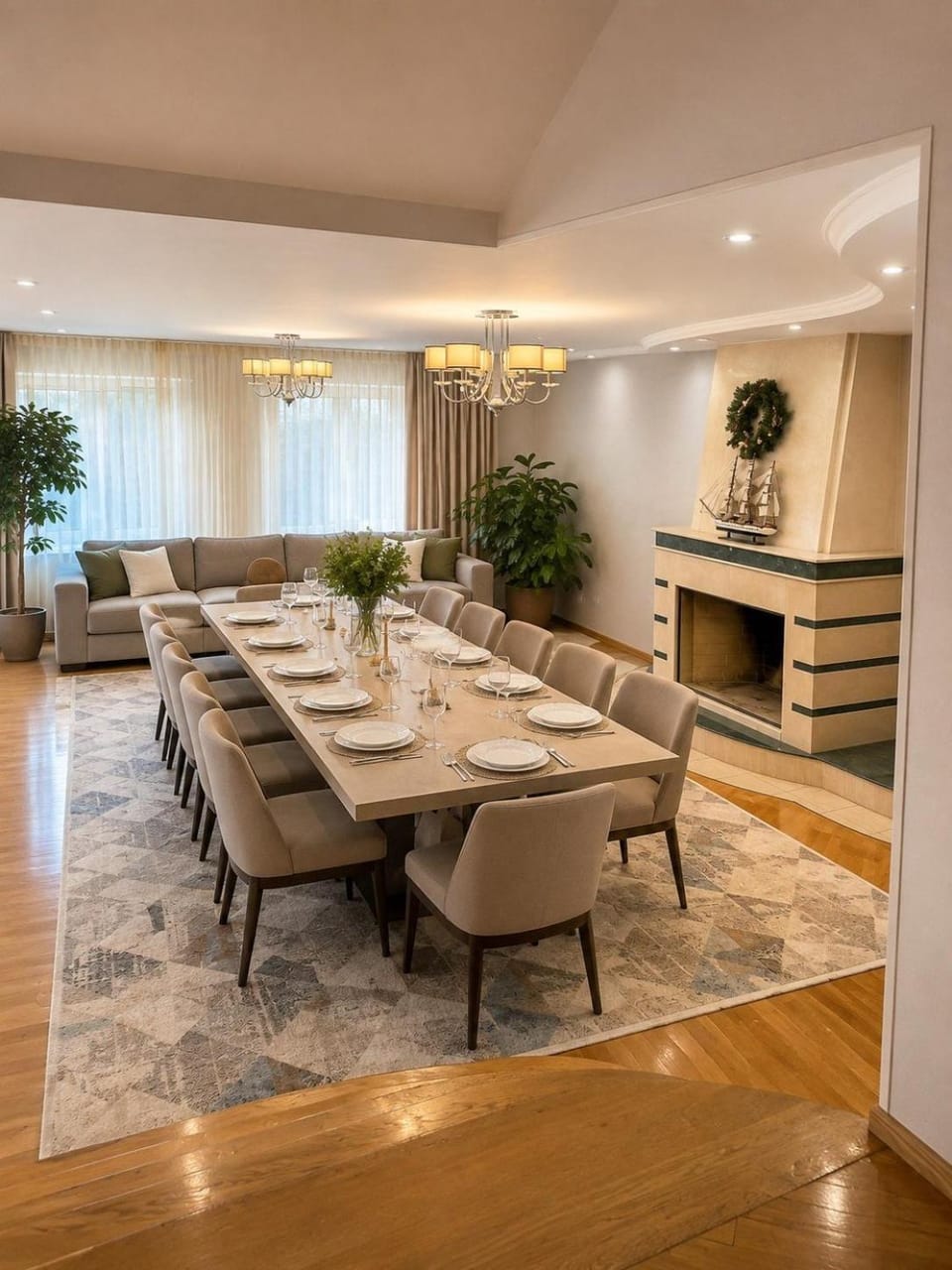 Living room, Seating area