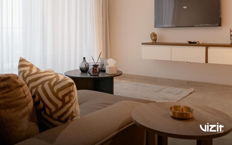 VIZIT Luxury 3BDR in Zed Near Arkan Plaza Apartment in Egypt