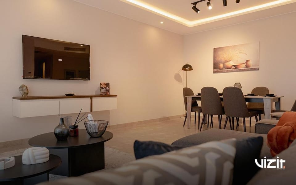VIZIT Luxury 3BDR in Zed Near Arkan Plaza Apartment in Egypt
