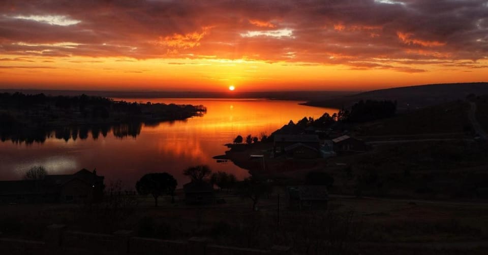 Natural landscape, River view, Sunset