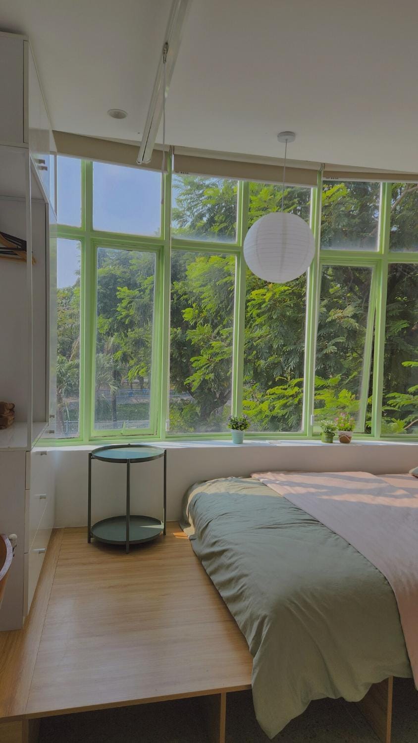 D1 Heart -Parkside & Rooftop - Leafy at Cozinema Apartment in Ho Chi Minh City