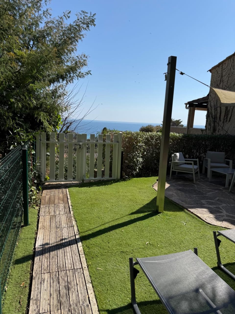 Patio, Sea view