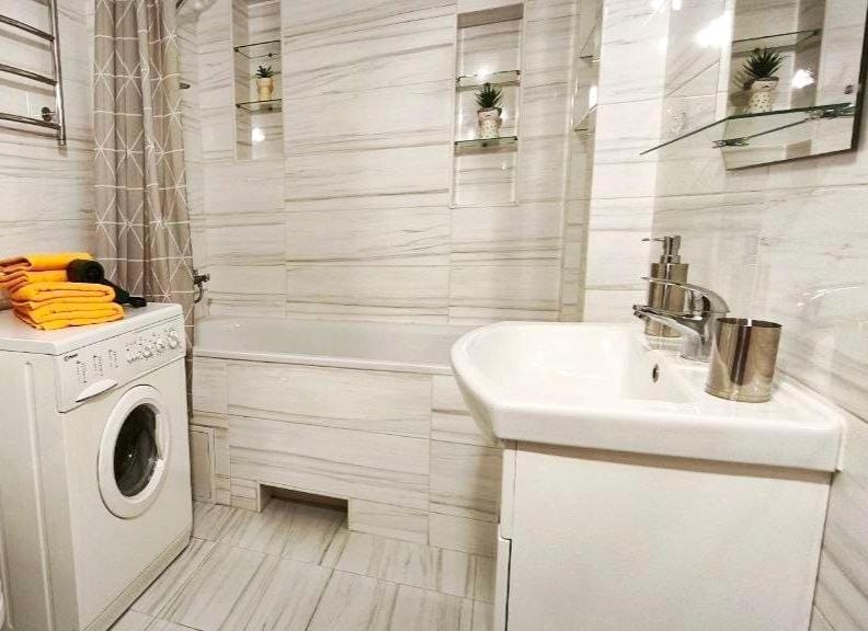 Панорамний вид Новий будинок метро Теремки Respublika Apartment in Kiev City - Kyiv