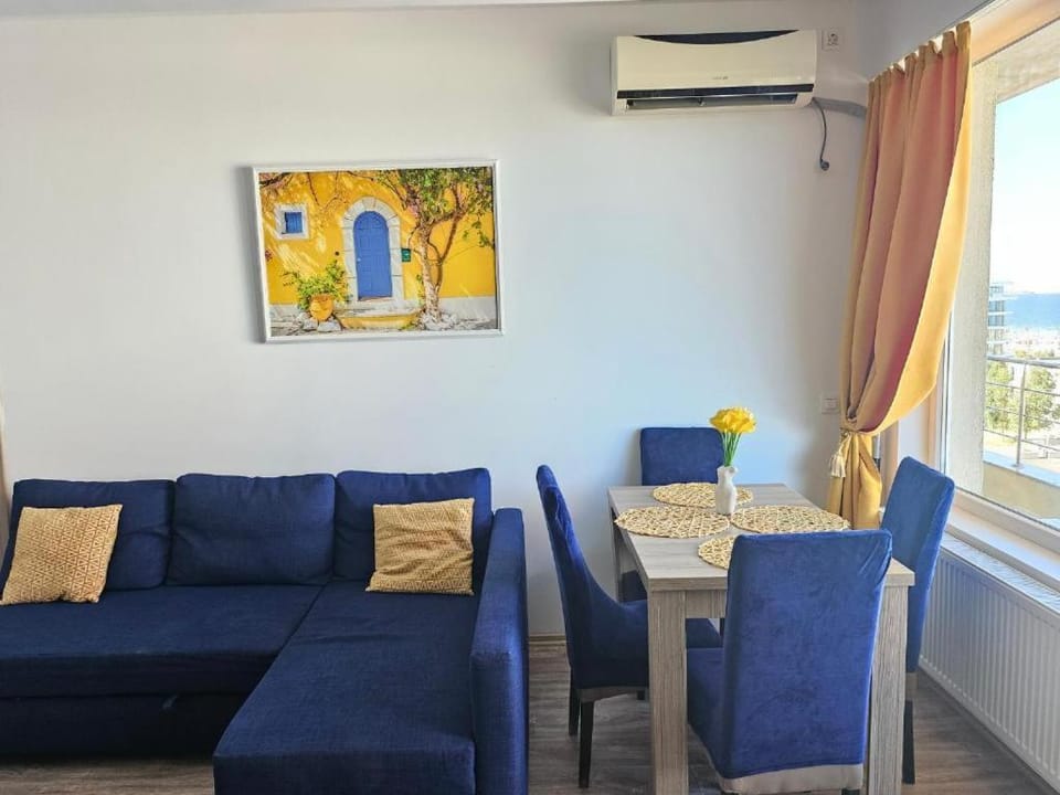 Property building, Living room, Beach, Sea view