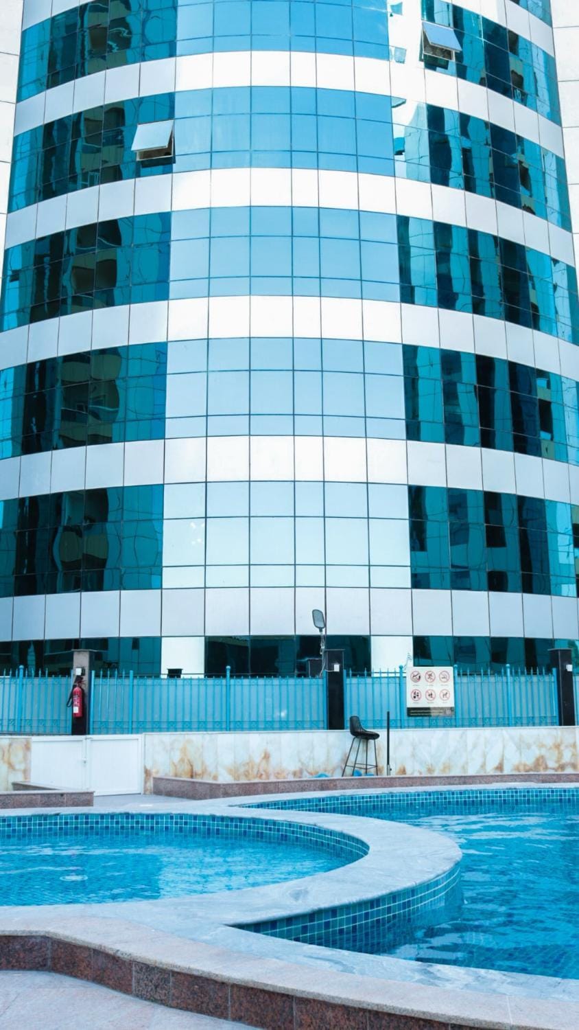 Exquisite Studio With Creek Front View Included Pool & Gym Apartment in Ajman