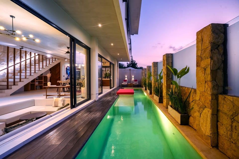 Villa Babakan View, 3 Bedroom Luxury Villa Canggu Bali with Private Pool Villa in North Kuta