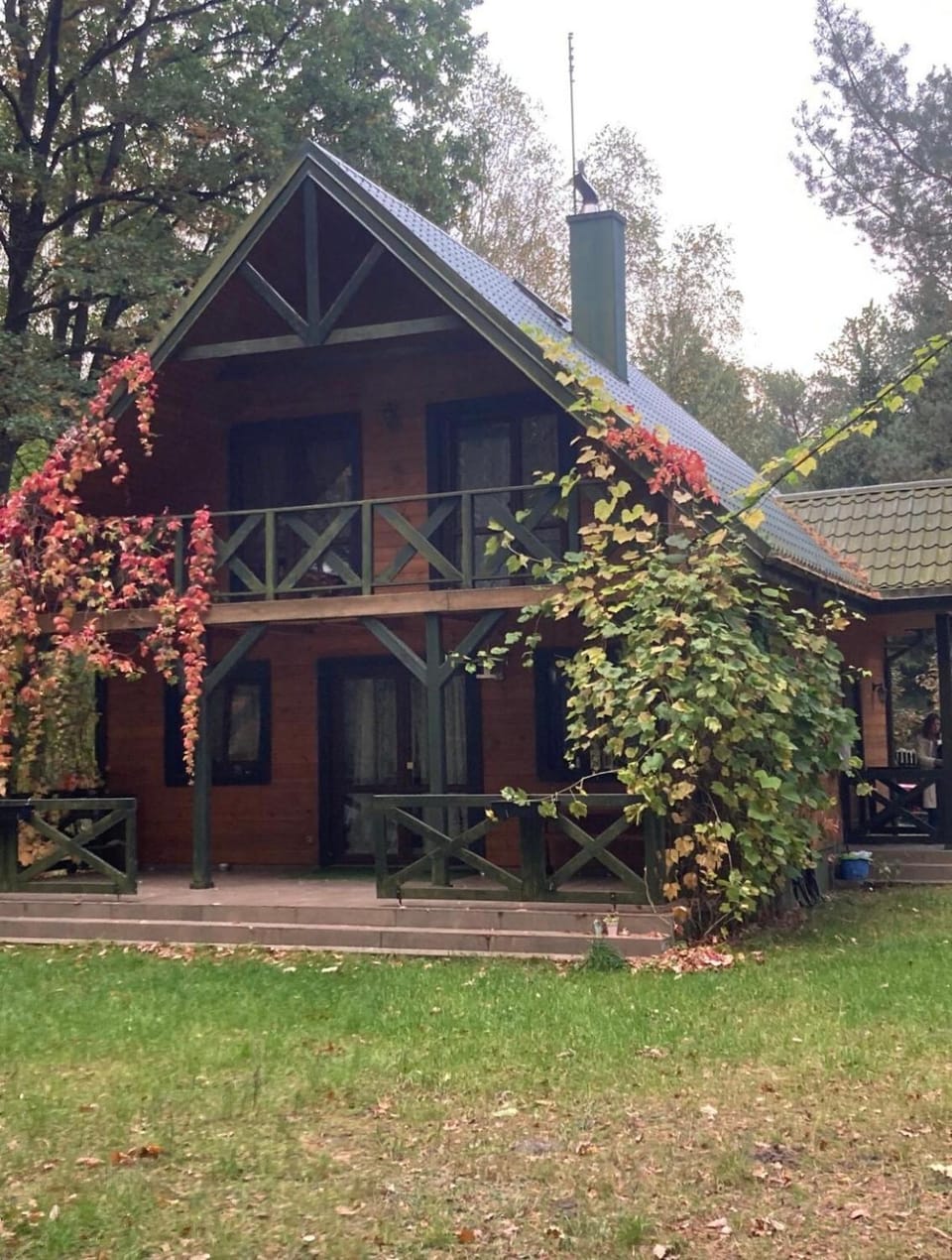 Property building, Garden view