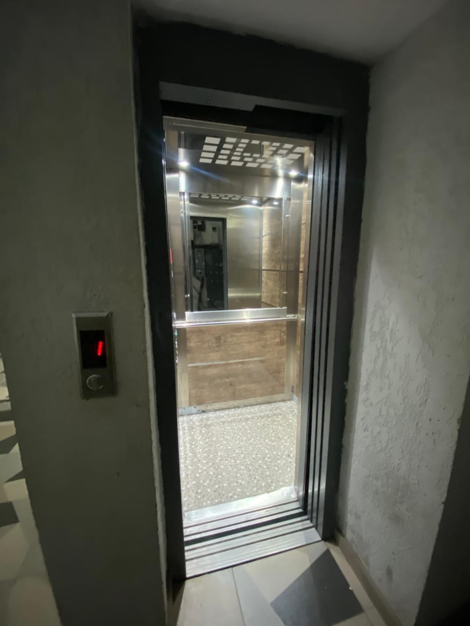 Property building, elevator