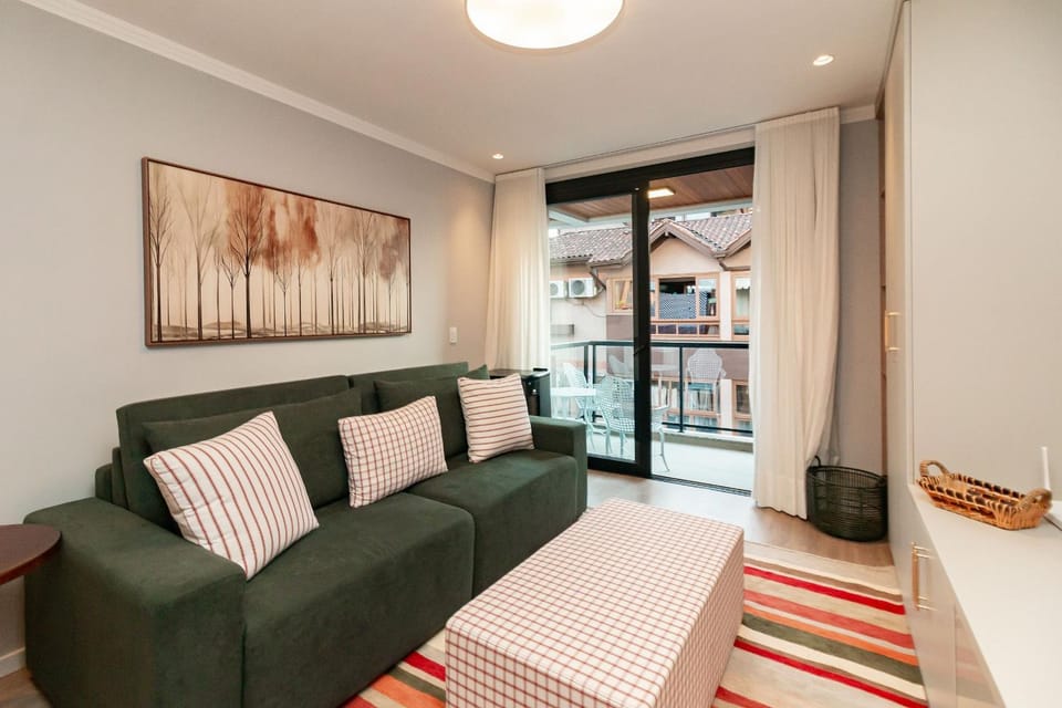 Conforto e charme no coração de Canela, 8 hóspedes Apartment in Canela