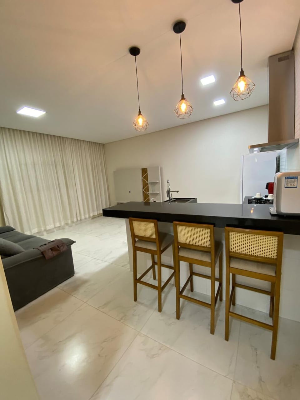 Accommodation and comfort with open space and garden Apartment in State of São Paulo