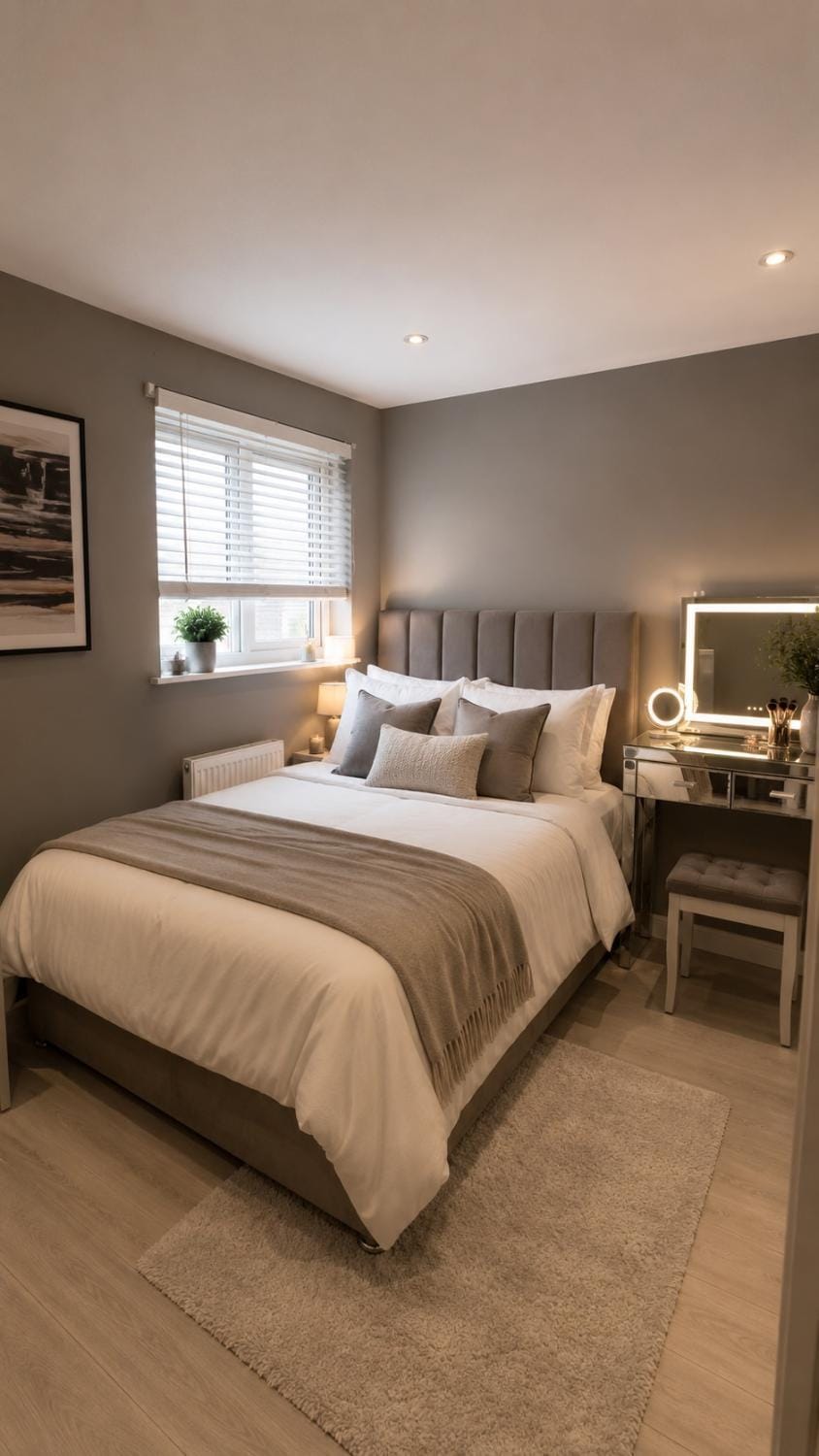 Bed, Bedroom