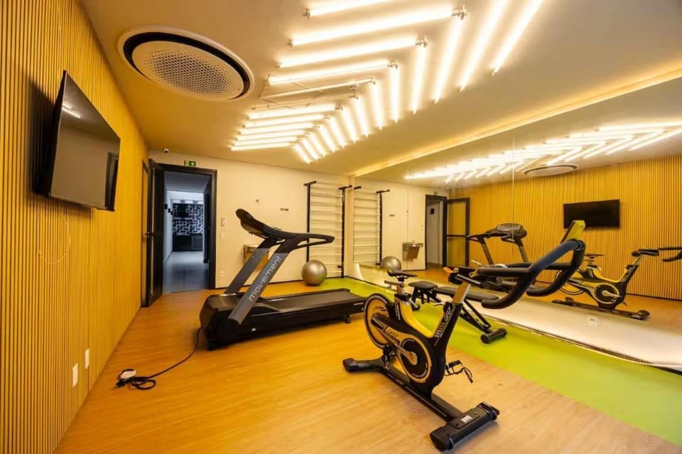 Studio amplo c/ varanda no Campo Belo e CGH Apartment in Sao Paulo City