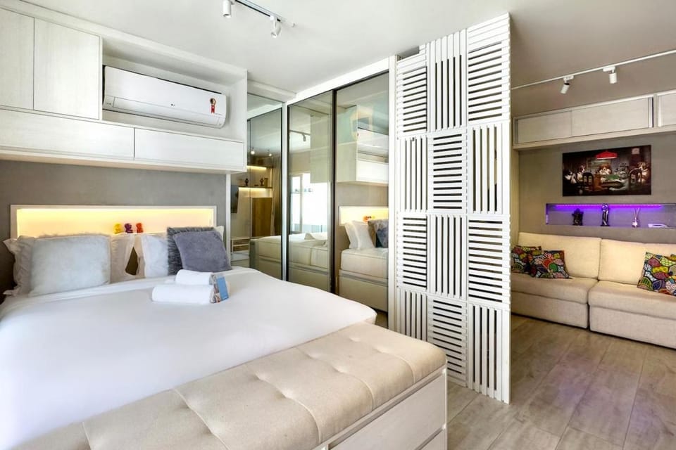 Apê Moderno Completo, Vaga com manobrista, Check-in 24h Apartment in Sao Paulo City