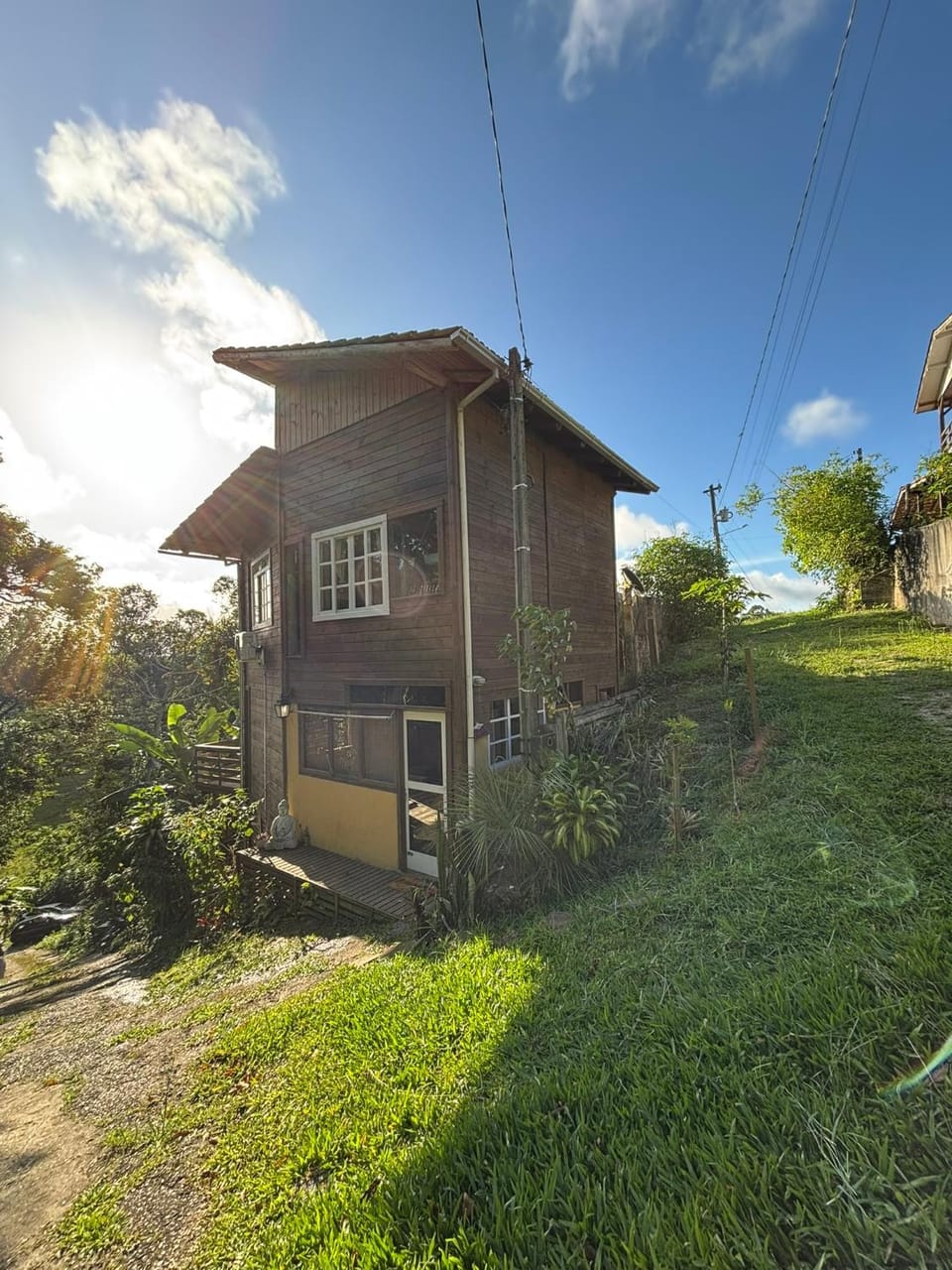 Property building, Natural landscape, Garden view