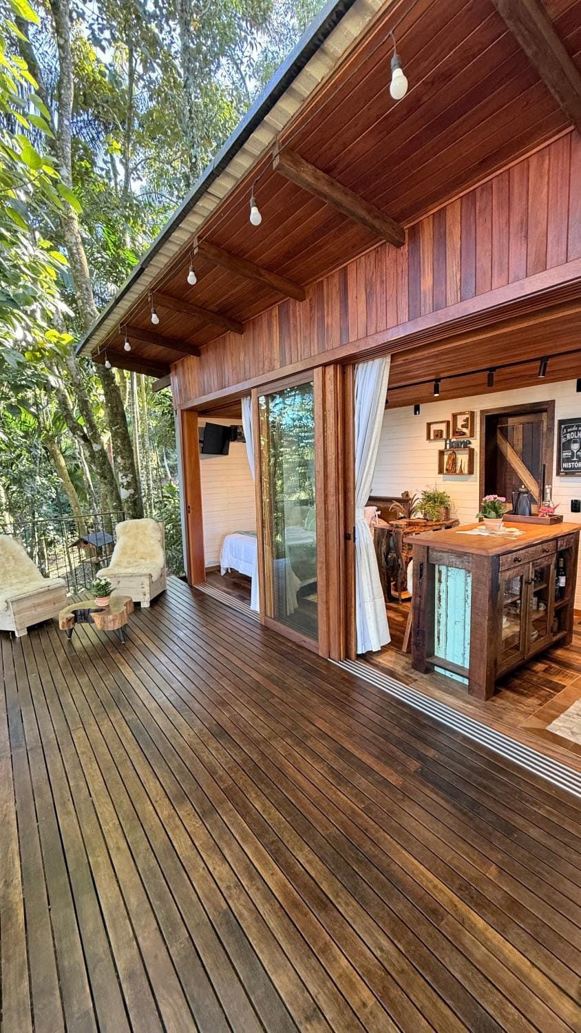 Casa dos Alpes Cabana Encanto da Mata Chalet in State of Santa Catarina