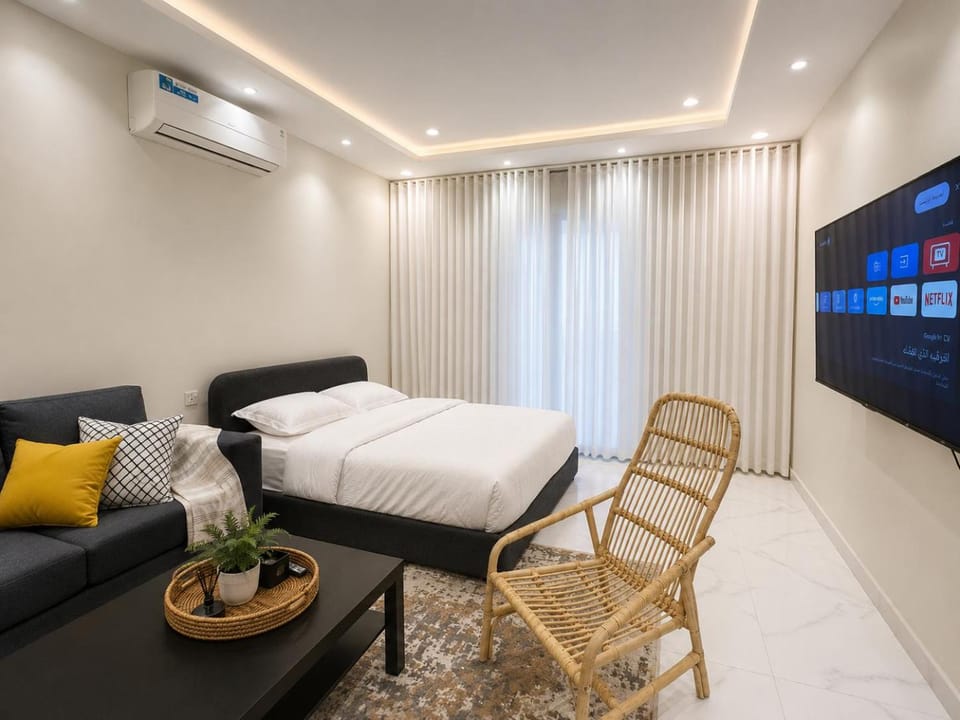شقة بمدخل خاص الباحة Apartment in Saudi Arabia