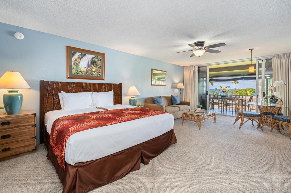 Studio Spacious Lanai, AC, Kitchen & Exclusive Beach Cabana - Maui Eldorado K210 House in Kaanapali
