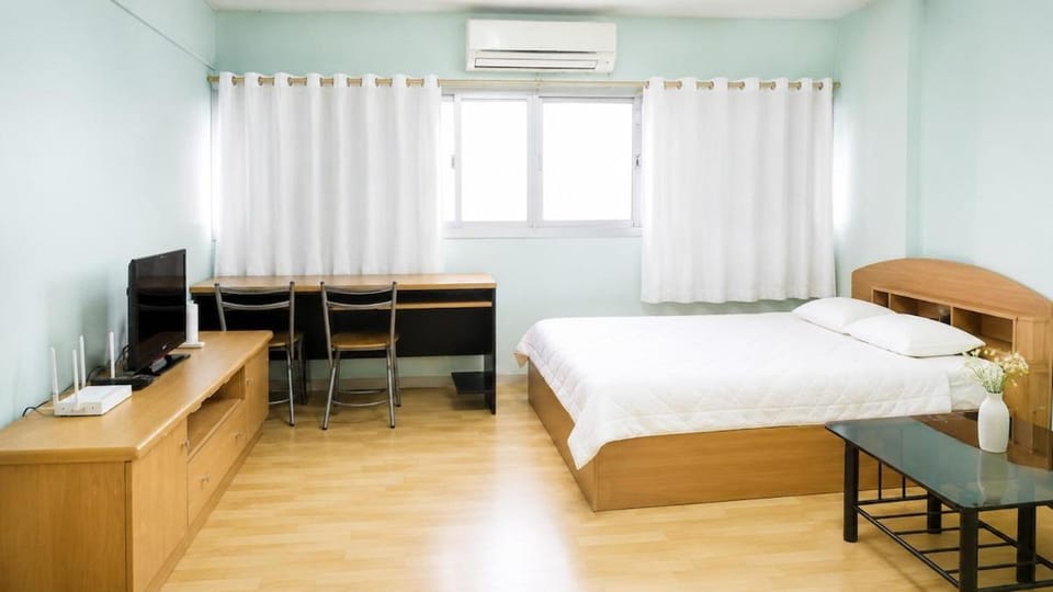 Two King Size Bed for Family Apartment in Thailand