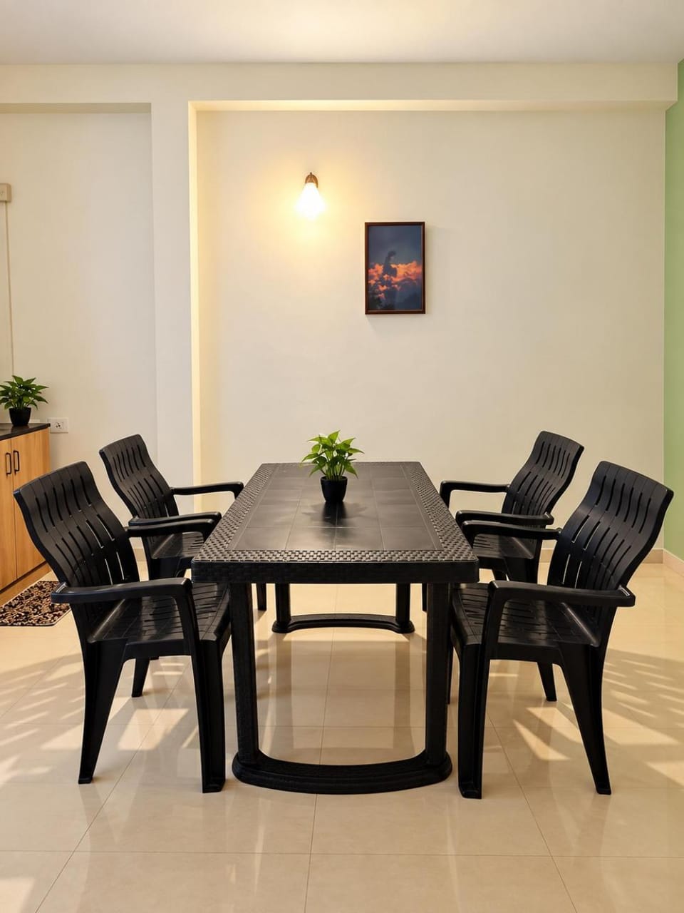 Living room, Dining area