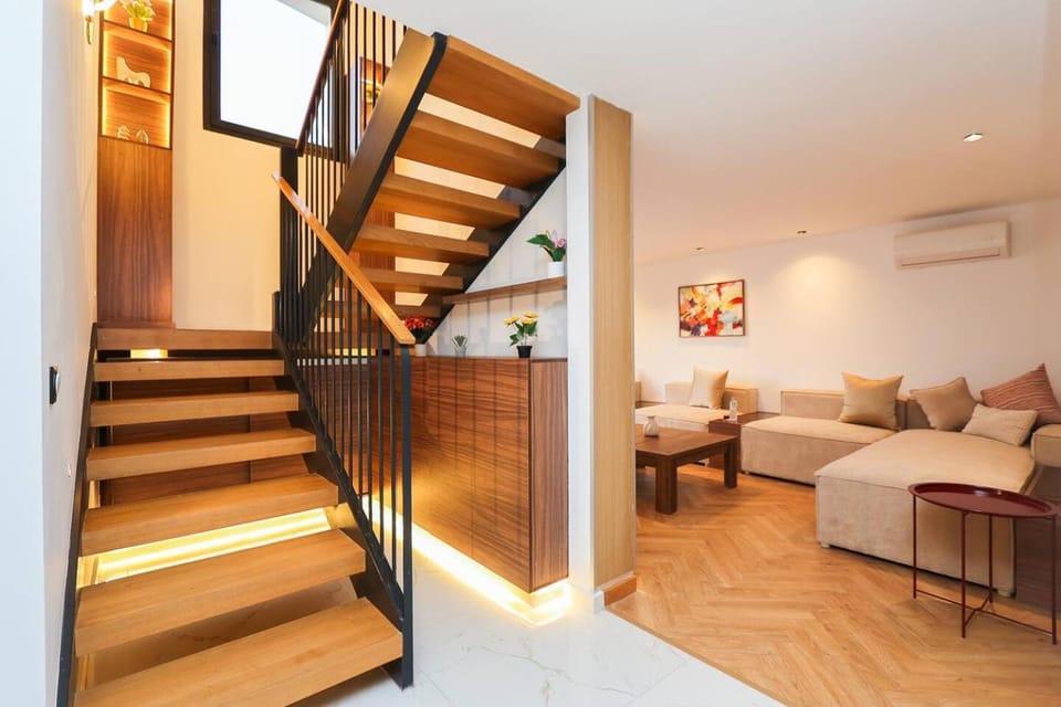 Living room, air conditioner