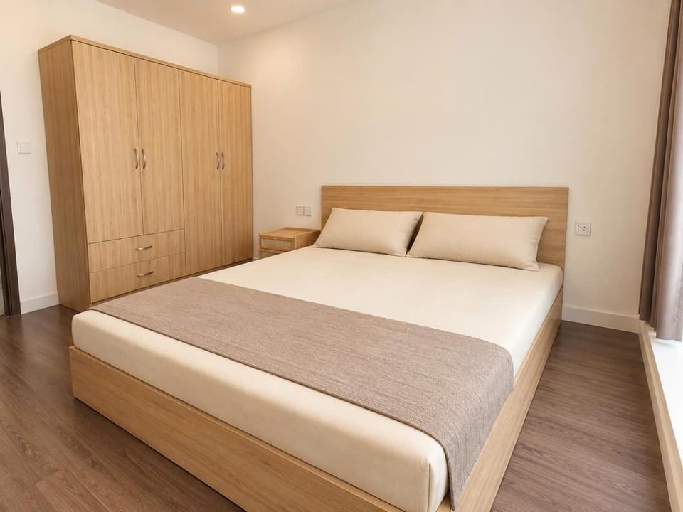 Bed, Photo of the whole room, Bedroom, wardrobe