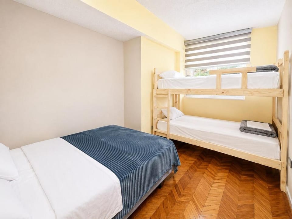 Bed, Photo of the whole room, Bedroom, bunk bed