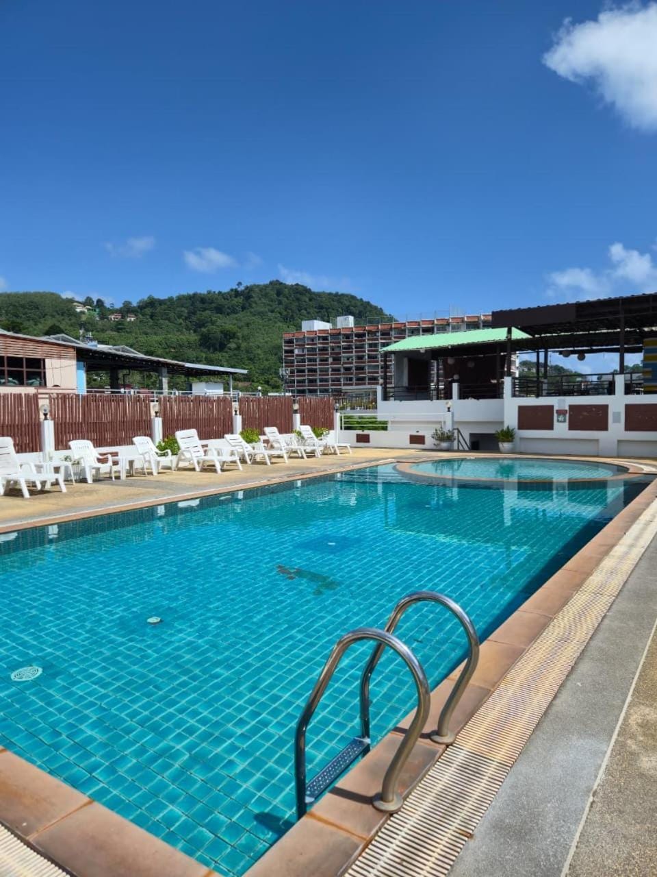 Mountain view, Pool view, Swimming pool