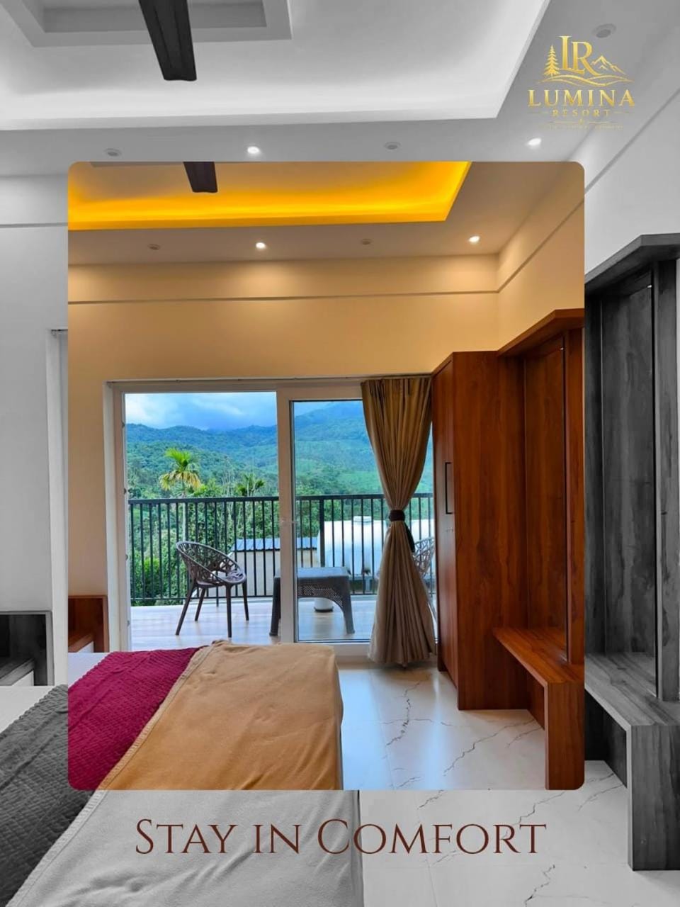 Lumina Resort Bed and Breakfast in Kerala