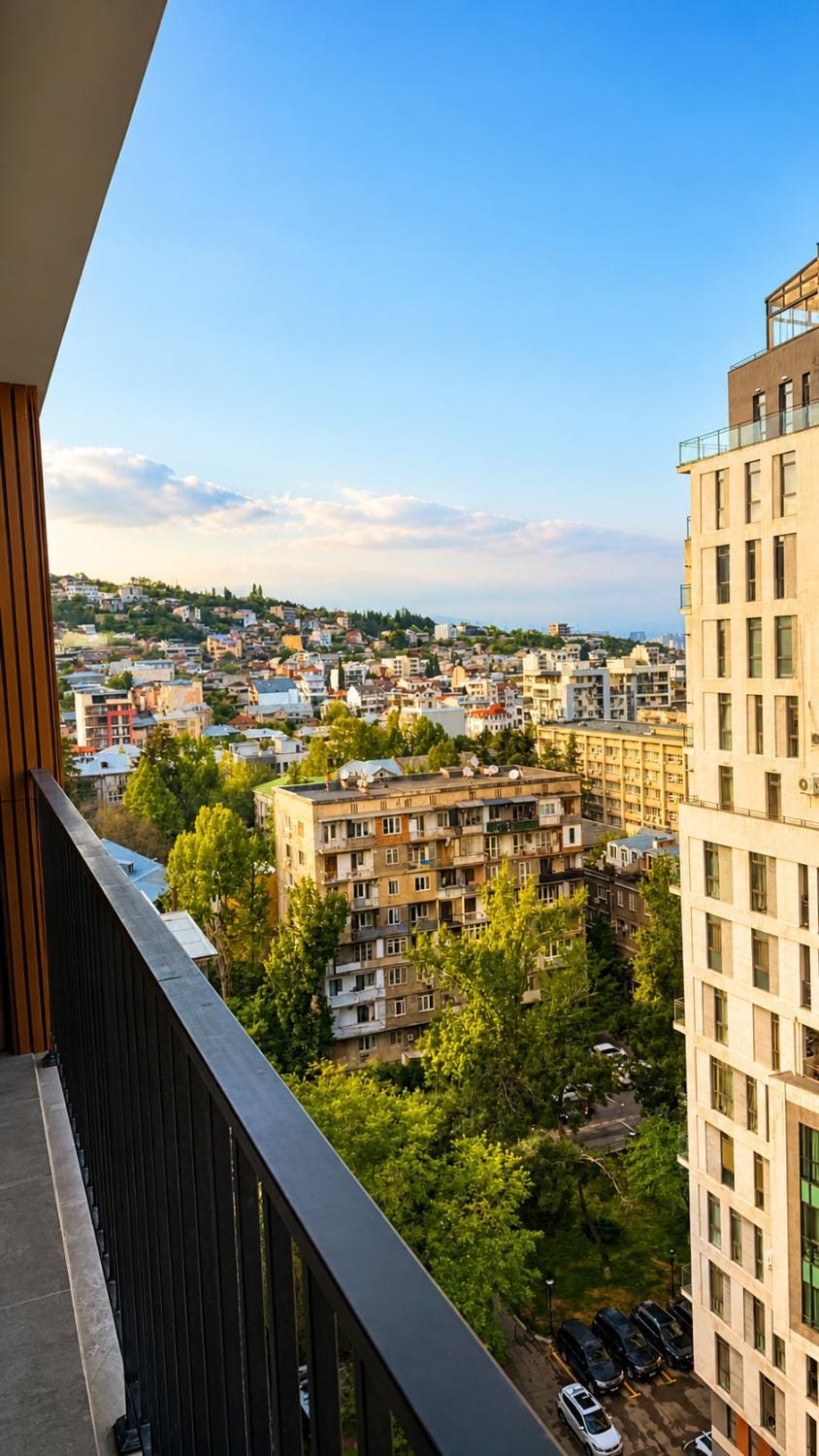 Day, Natural landscape, Balcony/Terrace, City view