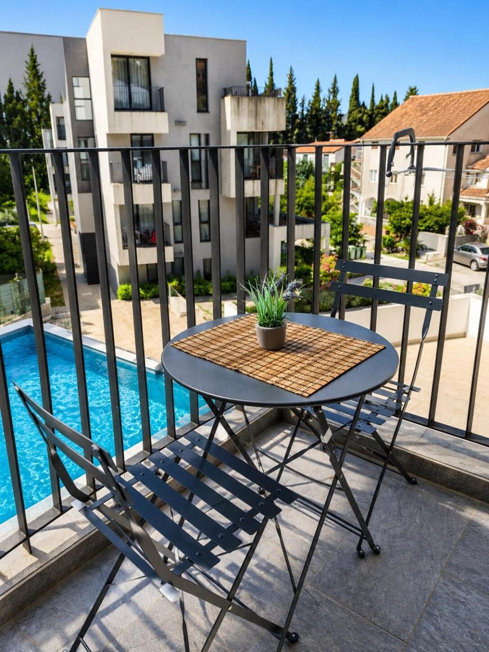 Balcony/Terrace, Pool view
