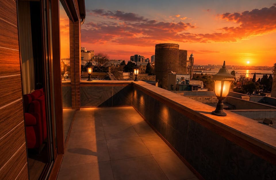 Balcony/Terrace, City view