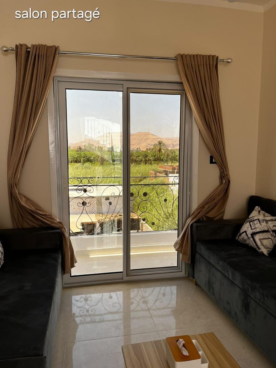 View (from property/room), Balcony/Terrace, Living room