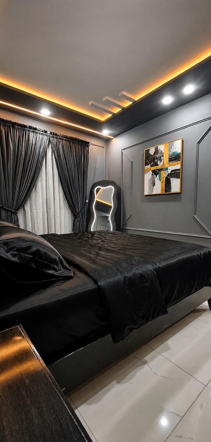 Bed, Bedroom